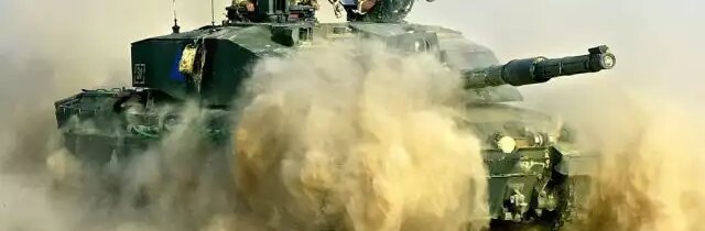 Video: Ďalší britský tank Challenger 2 bol zničený kamikadze dronom v Kurskej oblasti