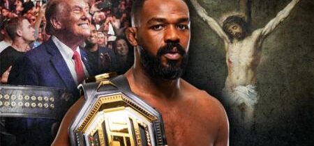 Šampión UFC Jon Jones chváli Ježiša Krista a po víťazstve dáva Trumpovi svoj opasok