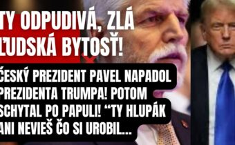 Svet je v šoku! Český prezident Pavel napadol prezidenta USA Donalda Trumpa! Potom dostal tvrdú