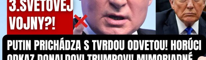 Mimoriadne! Prichádza tvrdá odveta! Putin urobil mimoriadné rozhodnutie! Tvrdý odkaz do USA…