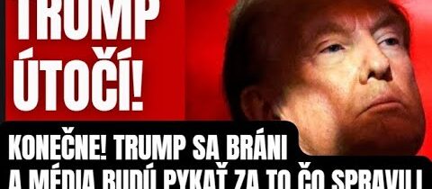 Definitívny koniec mediálnemu klamstvu! Trump zakročil a média sa trasú ako malé deti!