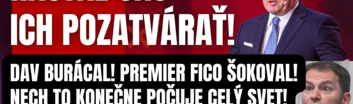 Najlepší prejav v histórii! Dav burácal! Premiér Fico šokoval! Nastal čas ich pozatvárať! Zničili…