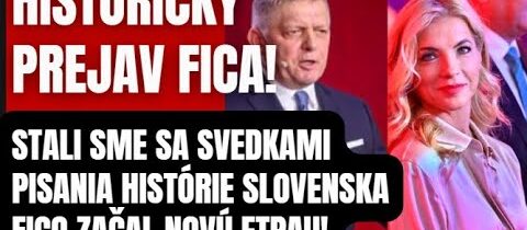 ZÁVISŤ! Fico píše históriu Slovenska! Matovič aj Dzurinda blednú závisťou aj oni by chceli to ..