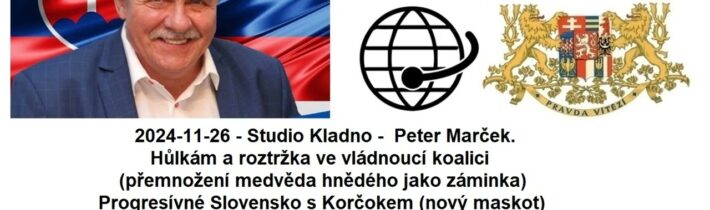 2024-11-26 – Studio Kladno –  Peter Marček.