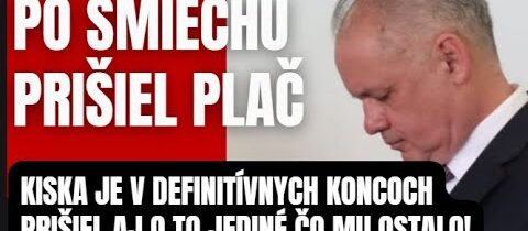 Po smiechu prišiel plač! Kiska je v koncoch. Ďalšia rana Rozhodla prezidentská kancelária ..