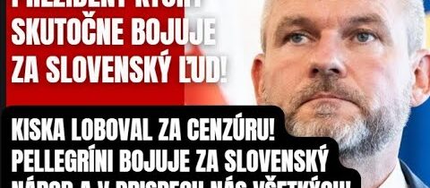 Kiska mu môže závidieť! Pellegríni skutočne bojuje za záujmy SR a nie cenzúru v centrále Facebooku