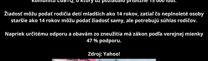 NOVÝ NEMECKÝ ZÁKON O ZMENE POHLAVIAOd dnešného dňa si môžu Nemci jednoducho zm…