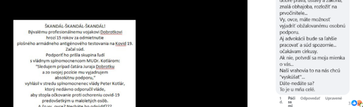 Vraj sa zavzdušňujem k vojakovi Dobrotkovi pred súdom a noc vonku