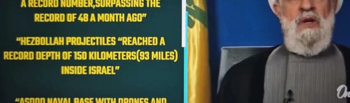 Rekordy trhající palba Hizballáhu raketami a drony donutila 4 milióny Izraelců utíkat o život…