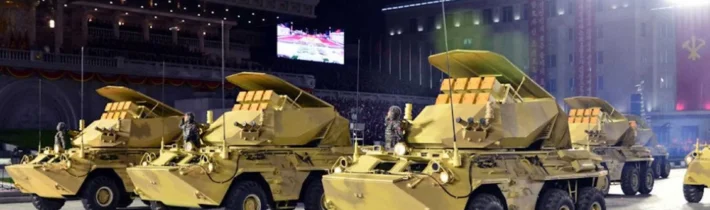 Severná Kórea predstavila nový samohybný protitankový systém