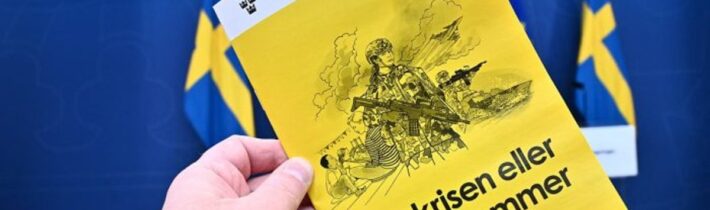 Švédsko začalo rozesílat do 5 milionů domácností letáky, aby se lidé připravili na možnost vypuknutí války!