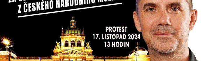 Mimořádné živé vysílání s Láďou Vrabelem – Protest za Odstranění ukrajinské vlajky z Národního muzea