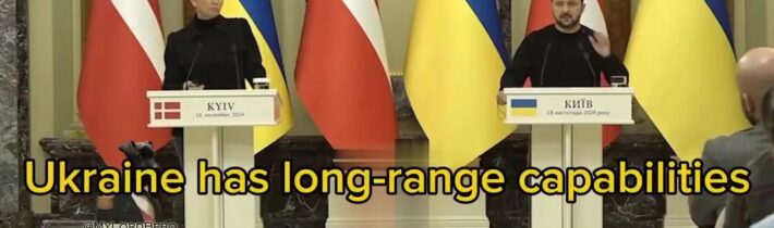 JUST IN: 🇺🇦🇷🇺 Ukrajinský prezident Zelenskij vyhrožuje Rusku po odpálení raket dlouhého