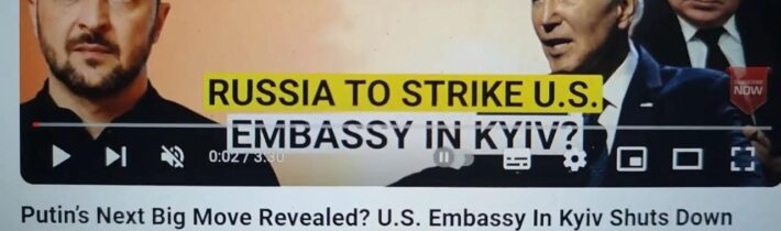 Putinův příští posun odhalen? Velvyslanectví USA v Kyjevě se uzavírá kvůli obavě z ruského útoku…