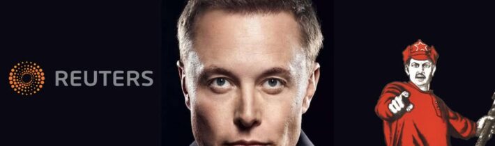 Elon Musk označil tlačovú agentúru Reuters za platenú propagandu, ktorá by sa ma…