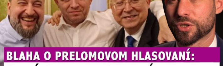 Reakcia Ľuboša Blahu na schválený rozpočet stojí za to