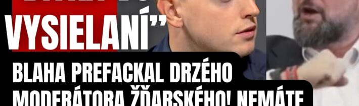 “BITKA” počas vysielania! Blaha roztrhal moderátora Žďarského v zuboch! Nemáte ani šajnu, čo…