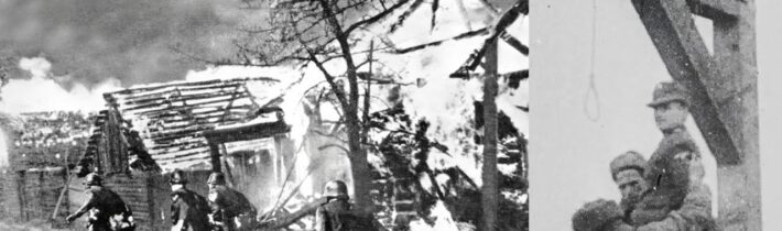 Pomsta nacistickým vojákům SS, kteří v Bělorusku zaživa upálili 149 lidí, včetně žen a 75 dětí