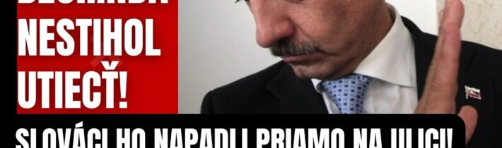 Nestihol utiecť! Mikuláša Dzurindu napadli Slováci priamo na ulici
