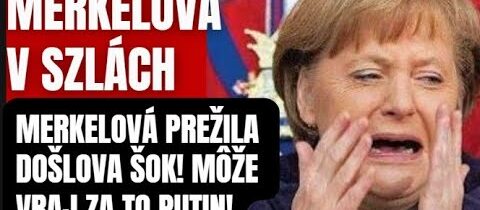 Merkelová v slzách! ŠOK a hrôza pred kamerami, údajne za to môže Putin! Ale prečo?