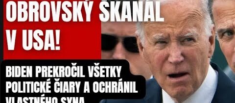 OBROVSKÝ škandál v USA! Biden ma na zodpovednosti tohto človeka! Bude to niekto riešiť?