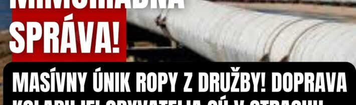 Mimoriadne! Masívny únik ropy z Družby! Doprava kolabuje! Obyvatelia sú v strachu o svoj život