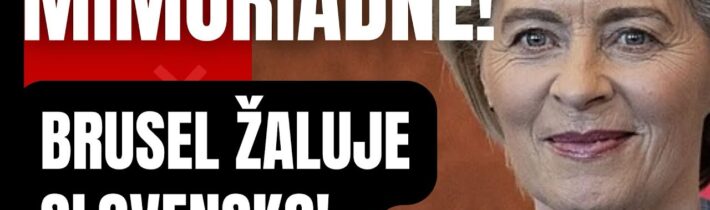 MIMORIADNA SPRÁVA! Brusel žaluje Slovensko…