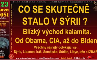 CO SE OPRAVDU STALO V SÝRII ? ODHALENO: OBAMA, CIA, BIDEN, JEJÍCH SOUKROMÉ VÁLKY. LIDI NEJSOU BLBCI.