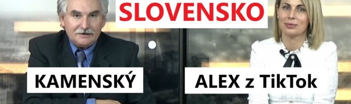 SLOVENSKO, VOĽBY V ROKU 2025? – KAMENSKÝ a ALEX z TikTok u