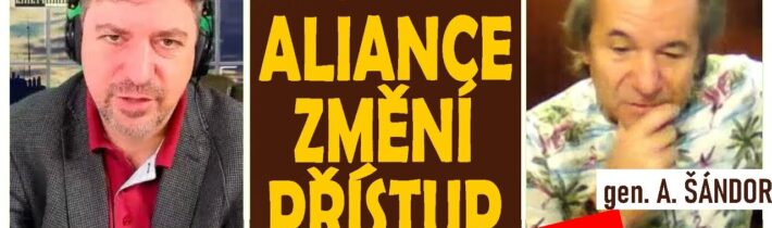 Nastane-li vítr změn, bude se muset ČR umět více postarat o sebe? Šándor: Čemu se lidé diví?