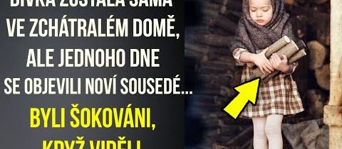 Dívka zůstala sama ve zchátralém domě, ale jednoho dne se objevili noví sousedé…