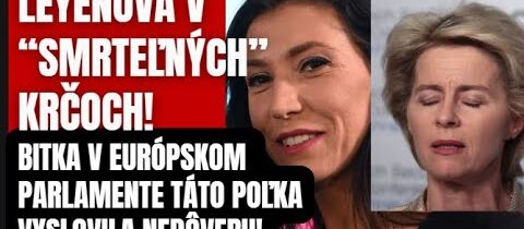 Leyenová v „smrteľných“ krčoch! Táto žena s ňou vyutierala podlahu!