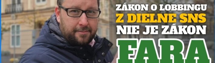 ZÁKON FARA Z DIELNE SNS NIE JE ZÁKON FARAPriatelia – spoluobčania,práve sme…