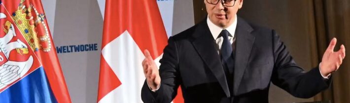 VIDEO: Srbský prezident Vučić na bezpečnostní konferenci v Curychu varoval, že N…