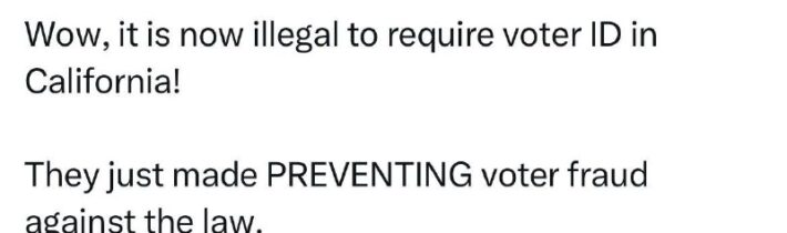V Californii zakázali požadovať od voličov pri voľbách občianske preukazy !!!♤ …