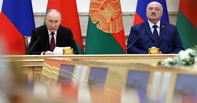 Vyhlásenie prezidentov Ruska a Bieloruska po zasadnutí Najvyššej štátnej rady štátu Únie pre médiá