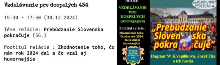 Vzdelávanie pre dospelých 434