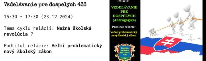 Vzdelávanie pre dospelých 433