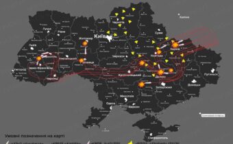 Ruská armáda spustila kombinovaný útok na objekty ukrajinských ozbrojených síl