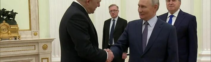 ‼️🇷🇺 🇸🇰 Putin přijímá slovenského premiéra v Kremlu, setkání probíhá tváří v