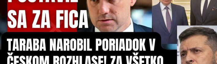 Postavil sa za Fica! Taraba narobil poriadok s moderátorkou Českého rozhlasu! Zelenský je…