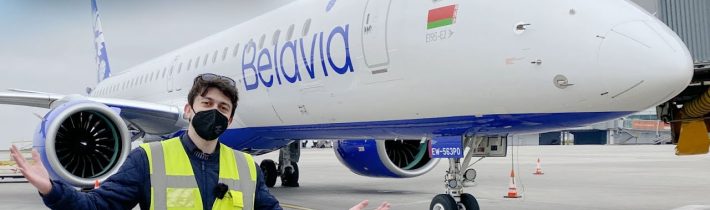 Nejmodernější letadlo v Praze? Belavia představila Embraer E195 E-2 „Profit Hunter“