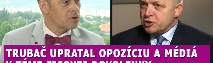 Odborník na komunikáciu Trubač upratal médiá a opozíciu v téme Ficovej dovolenky