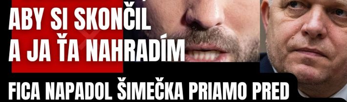 Náhly skrat pred kamerami! Fica napadol  Šimečka priamo pred kamerami! Potom schytal po papuli…