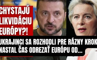 Mimoriadne! Ukrajinci sa rozhodli pre rázny krok! Nastal čas odrezať Európu od…Zelensky…