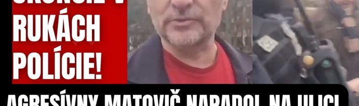 Mimoriadne! Agresívny Matovič napadol na ulici premiéra Fica! Skončil v rukách Polície! Takto ho…