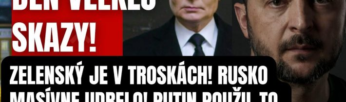 Mimoriadne! Zelenský je v troskách! Rusko masívne udrelo! Putin použil to, čoho sa svet obával…