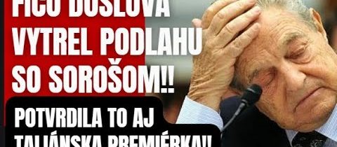 Šorošove dieťa! Fico s ním vytrel podlahu ako sa patrí! Konečne sa postavili aj Taliani …