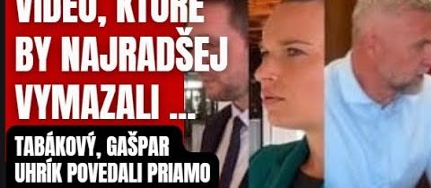 PREHOVRILI. Video, ktoré by červené denníčky najradšej vymazali ..