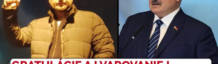 Ľuboš Blaha prekvapuje listom Lukašenkovi! TOTO odkázal znovuzvolenému prezidentovi, no aj ho varuje